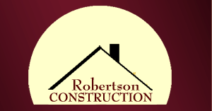 Robertson Construction logo - Hurricane, hail, tornado storm damage repair - fast and reliable